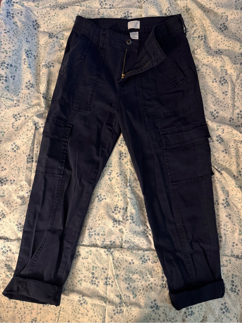 Timberland Dark Navy Cargo Pants for Men